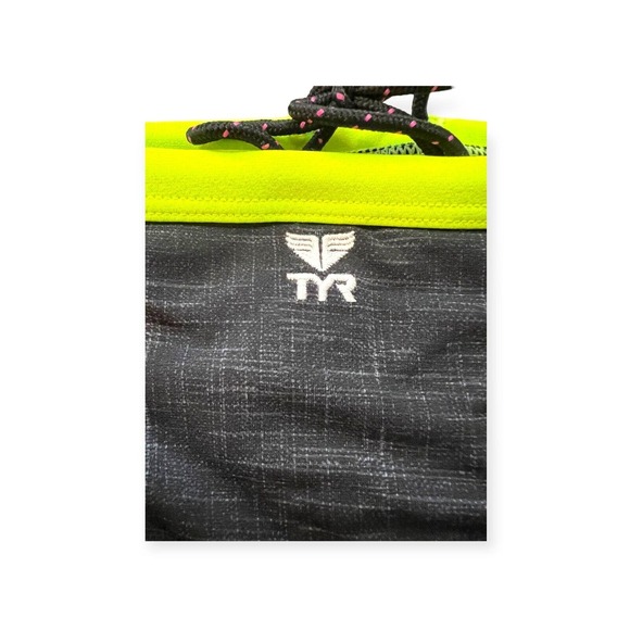 TYR Sandblast Cove Black/ Neon Green Bikini Bottom Women's Size S (4/6) - Picture 4 of 8